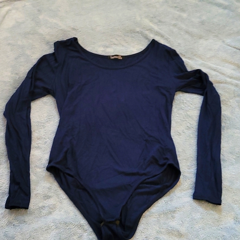 Navy bodysuit